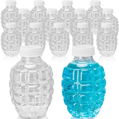 15 Pcs Water Gel Ball Bottle Accessories Plastic Hopper Gel Bead Subpackage Bottles for Outdoor Game Party Gifts