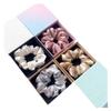 YIQYISELECT 100% Silk Hair tie Gift Box Set | Silk Headwear Accessories | A Must-Have for Elegant and Fashionable Women(Taoyao) view 2