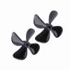 RC Boat Propeller,4 Blades CW CCW for Enhanced Thrust and Reverse Plastic Propellers Set for RC Hobbyists,Fishing,Racing Competitions view 4