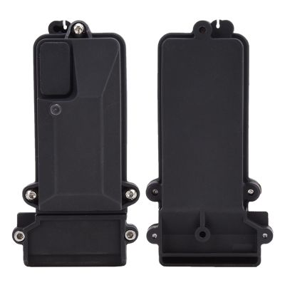 Alomejor Waterproof RC Car Receiver Box Durable Protection for -4 Effective Signal Control for RC Enthusiasts