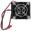 Alomejor Golden Cool Body Cooler with Fan Cooling, Heat Dissipation for RC Car Motors (Black) view 2