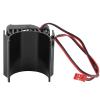 Alomejor Golden Cool Body Cooler with Fan Cooling, Heat Dissipation for RC Car Motors (Black) view 4