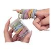 YIQYISELECT Simple Thin Hair Band for Women, no Marks, Elastic to tie, Rope, Elegant Girl's Headwear(2) view 2