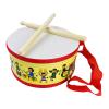 Amagogo Kids Drum Wooden Toy Drum Set Hand Drum Musical Instrument Percussion Toy Tambourine Bongos Wood and PVC Suitable for Party Home Classroom Ear, Cartoon view 1