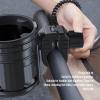 RiToEasysports Stroller Cup Holder, 3-in-1 Adjustable ABS Silicone Mount, Phone Holder for Walkers Wheelchairs, Fits 0.91-1.57in Tubes for Parents Caregivers Elderly Strolling view 2