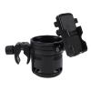 RiToEasysports Stroller Cup Holder, 3-in-1 Adjustable ABS Silicone Mount, Phone Holder for Walkers Wheelchairs, Fits 0.91-1.57in Tubes for Parents Caregivers Elderly Strolling view 3