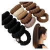 YIQYISELECT Highly Elastic Thick Hair Band for Women to tie Their into a high Ponytail, Durable, Rubber, Headwear, Versatile Rope(Blackoppbagoffivesticks) view 2