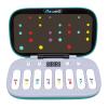 Depisuta Kids Mini Piano Toy, Portable LED Musical Instrument with Rainbow Lights and Adjustable Volume, Toddler Piano, Interactive Learning Keyboard for 4 5 6 Year Old Children (Green) view 1
