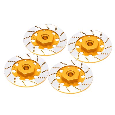 RC Brake Discs Set, Durable Aluminum Alloy Wear- RC Racing Parts for TT01 TT02 Road Racing Enthusiasts and Competitive Hobbyists