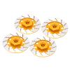 RC Brake Discs Set, Durable Aluminum Alloy Wear- RC Racing Parts for TT01 TT02 Road Racing Enthusiasts and Competitive Hobbyists view 1