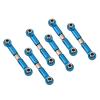 Alomejor Metal Steering Linkage Rods Set with High Strength for 1/18 Model Car RC Truck Upgrade Parts view 4