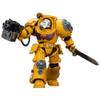 JOYTOY Imperial Fists Warhammer 40k 1/18 Action Figure Imperial Fists Terminator 1 with Power Sword and Storm Bolter Collectible Gifts,Toys for Kids 15+ and Adults 5.63-inch view 1