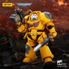 JOYTOY Imperial Fists Warhammer 40k 1/18 Action Figure Imperial Fists Terminator 1 with Power Sword and Storm Bolter Collectible Gifts,Toys for Kids 15+ and Adults 5.63-inch view 3