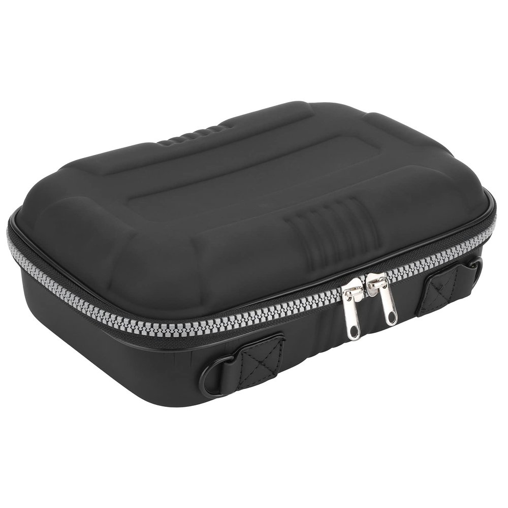 RC Transmitter Case, Lightweight Durable Remote Control Hard Case with Zipper Storage for RC Hobbyists, Drone Pilots, Model Aircraft Enthusiasts