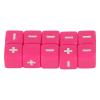 Alomejor Math Operation Engraved Dice Set for Infant Teaching Development of Intelligence - 20pcs Plus Minus Dices for Mathematics Learning (Pink) view 1