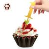 OFFIGAM Acrylic Birthday Cake Number Toppers Set, 20pcs Metallic Numbers 0-9, Non-edible Cake Decorations for Party Anniversary Photo Dessert Celebration view 3