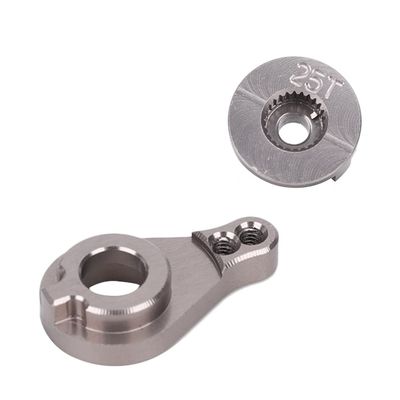 Alomejor Buffer Diresering Arm Plate De Plage for 1/12 12428/12423 FY-03 RC Parts, Accessories of Aluminum Aluminum Alloy Accessories, Suitable for RC Amateurs (Color MN-025T)