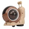 Alomejor Crawling Snail Baby Toy, Shaking Head, Music Lights Tummy Time Walking Snail Toy with Interactive Play for Family (Brown) view 2