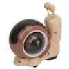 Alomejor Crawling Snail Baby Toy, Shaking Head, Music Lights Tummy Time Walking Snail Toy with Interactive Play for Family (Brown) view 4