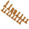Alomejor 2 in 1 International Chess Draughts Set + Fun + Improve Thinking Skills + Best Children + PartiesOutdoor Camping view 4