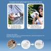 2.0 Inch Kids Digital Microscope with LED Light, Portable Handheld Microscope, 800X HD 1080P Pocket Microscope for Science Lab Education with 960 x 240 Screen view 2