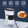 2.0 Inch Kids Digital Microscope with LED Light, Portable Handheld Microscope, 800X HD 1080P Pocket Microscope for Science Lab Education with 960 x 240 Screen view 4