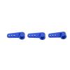 Alomejor 3pcs RC Aluminum 25T Servo Horns Metal Steering Arm 1/8 1/10 RC Car Great Accessories for Performance Improvement (Blue) view 3