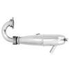 Alomejor Sturdy Aluminum Alloy Exhaust Pipe for RC1/8 Oil Truck, Easy Installation, Suitable for HSP and 1/8 Oil Cars view 4