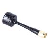 Alomejor 5.8Ghz 3dBi RHCP High Gain Antenna Flexible Installation Strong Signal for FPV Racing Drone RC Parts Accessory (RP-SMA Inner Hole) view 3