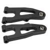 1 Pair RC Front Lower Suspension Arms Aluminum Swing Arm for SG 1603 1/16 RC Car Upgrade Parts, Lightweight Durable Front Lower Arms with Smooth Handling (Black) view 4