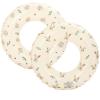 2 Pcs Inflatable Pool Float Retro Bear and Rabbit Swim Rings Swimming Pool Tubes for Adults Teens Summer Beach Bachelorette Party (Bear and Rabbit) view 2