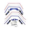 COMODO Front and Rear Adjustable Sway Bar Kit Compatible with 2WD 1/10 RC Car and Similar Models view 1