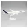 1 200 for A350-90 Lufthansa Livery Diecast Metal Plane Model Kits Toy for Collection Hobby Playgame Kit view 3
