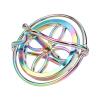 ZASCHMOY Alloy Gyroscope Stressrelieving Fingertip Toy, Decompression Toy, Suitable for Adults, Stressrelieving Tool, Exquisite Gold Design, Durable. (Colorful) view 3