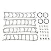 4PCS 55mm-62mm Tire Chains Compatible With RC Crawler Cars, Off-Road Vehicles, and Similar 1/24 Scale Models view 4