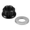 24T Primary Drive Pulley and Nut Set Compatible with Light X/S and X160/X260 Electric Dirt Bikes(Black Nut) view 1