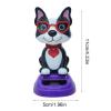 Solar-Powered Dashboard Ornament | Solar Dancing Figure | Solar Powered Dancings Animal for Car Dashboard | Fun Desktop Ornament for Car Dashboards Home Decoration view 3