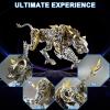 Leopard 3D Metal Puzzle for Adults and Teens, 3D Metal Model Kits, Mechanical Assembly Models, Suitable for Home Office Decor & Gift for Men view 3