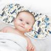 aidingzhi Watercolor Wild Duck Denim Cream White Cotton Soft Burp Cloths Soft and Absorbent? washcloths for Unisex Newborns Set of 2, 22x11in view 4