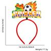2026 world cup soccer Football Fan Headbands Soccer Headbands Set for Fans, 8-Pack Football Theme Party Headwear, Soccer Cheer Props for Game Day, Sports Party Decorations for Kids and Adults view 4