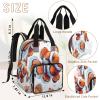 Adornori Clownfish Diaper Bag Backpack Travel Backpack for Women Insulated Pockets Portable bags with USB Charging Port Anti Theft Bag view 3