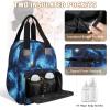 Adornori Train Diaper Bag Backpack for Women Large Capacity Waterproof with Insulated Pockets Diaper Bags Travel Bag, Lightning Thunder view 4