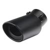 Exhaust Tips for Lexus RC 2014-2024, Tailpipe Tips Car Exhaust Tip Automotive Tail Throat Tail Pipe Car Accessories,Curved/Black 63mm-66mm view 1