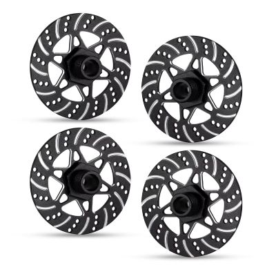 RC car Components Compatible With ARRMA For Infraction For Limitless For Felony 6S For BLX 1/7 1/8 RC Car Upgrade Parts Aluminum Alloy Brake Disc(Black)