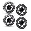 RC car Components Compatible With ARRMA For Infraction For Limitless For Felony 6S For BLX 1/7 1/8 RC Car Upgrade Parts Aluminum Alloy Brake Disc(Black) view 1