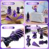 10 Pack 3D Printed Spiral Fidget Toys Set Impossible Magic Passthrough Stress Relief Toy for Anxiety Relaxing,Cuboid,Cylinder,Cone,Cube,Wave,Whirlwind,Pyramid,Gourd,Triangle,Quadrilateral(DP) view 3
