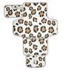 DUOBU Portable Diaper Changing Pad Foldable Baby Changing Mat with Built-in Pillow Waterproof Changing Pad for Newborn Girls Boys Leopard Pattern view 1