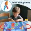 Cheerful Fishing Set - Preschool Cloth Catching Game, Educational Stacking Cup Support, Shape Sorting Bond Control, Tool Activity Design, Play Aid for Children, School, Fun view 3