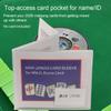 AOG Large Mahjong Card Cover,4 Pack,Waterproof,Plastic Protector Sleeves view 3