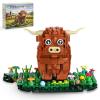 IFAYMOC Highland Cow Building Set, 398 Pcs Farm Animal Brick Kit for Adults, Highland Cow Model Building Kit, Farmhouse Decor Collectible, Gift for Birthday, Valentines Day, Mothers Day view 1
